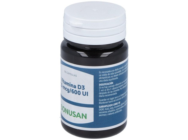 Bonusan Vitamina D3 15Mcg 90Caps