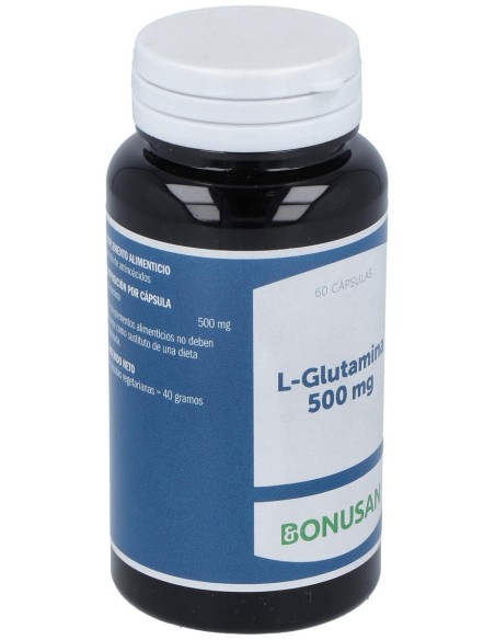 Bonusan Glutamina 500Mg 60Caps