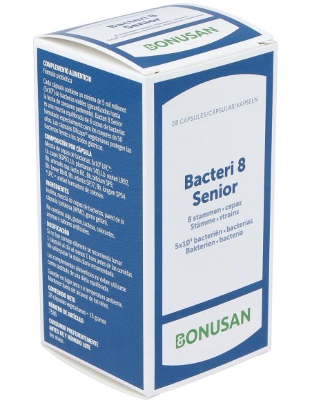 Bacteri 8 Senior (Extensis) 28Cap.