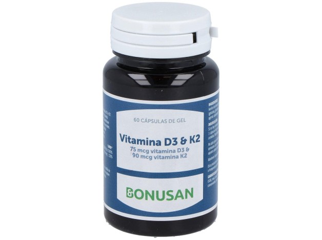 Vitamina D3 %26 K2 60Perlas