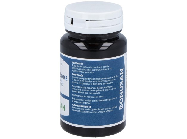 Vitamina D3 %26 K2 60Perlas