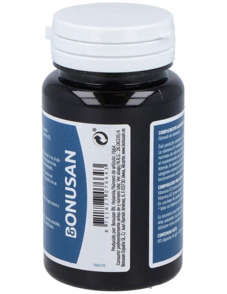 Vitamina D3 %26 K2 60Perlas