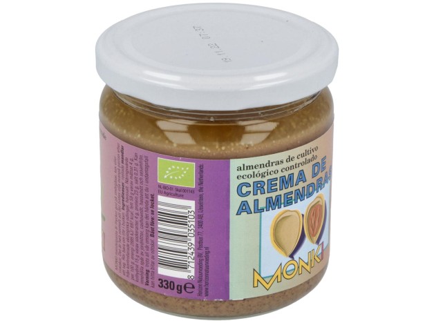 Crema De Almendras Tostadas 330Gr. Bio