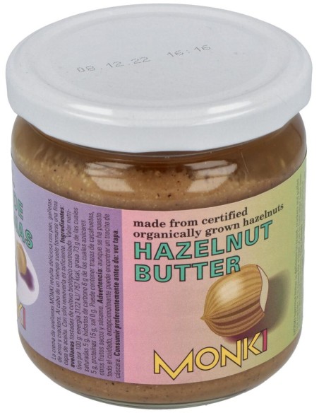 Monki Crema De Avellanas Bio  330G