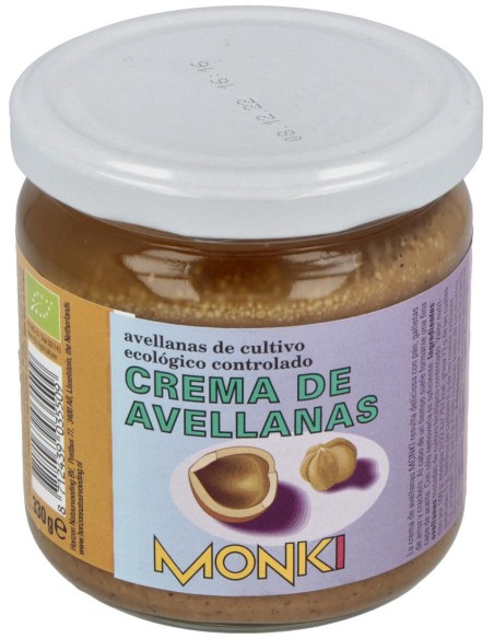 Monki Crema De Avellanas Bio  330G