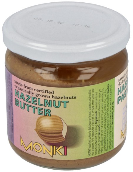 Monki Crema De Avellanas Bio  330G
