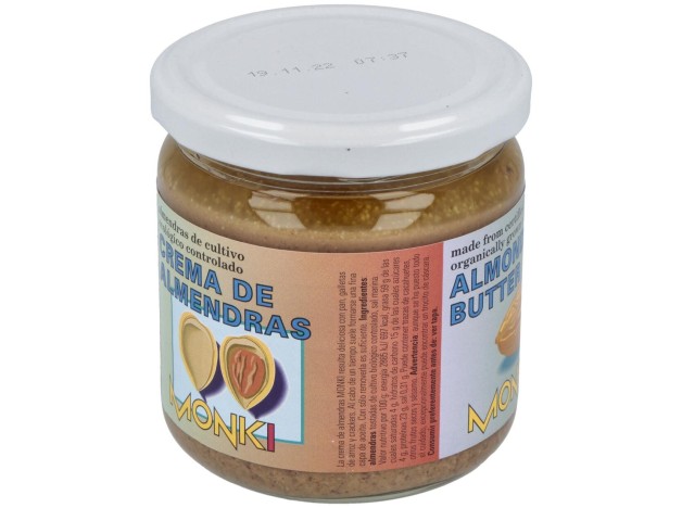 Crema De Almendras Tostadas 330Gr. Bio