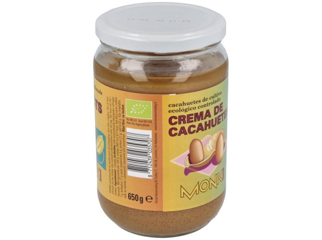 Monki Crema Cacahuete  Bio 650G