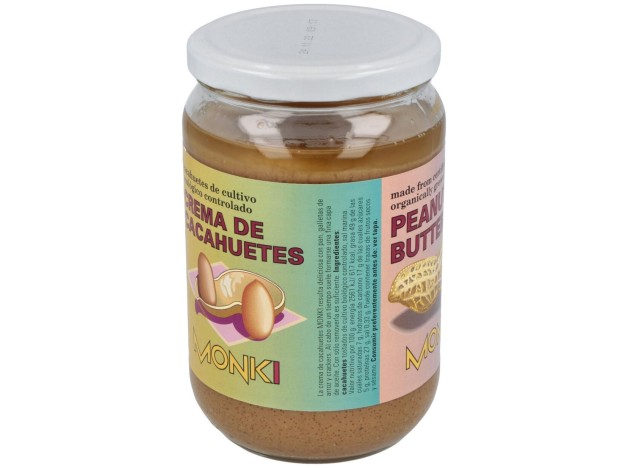 Monki Crema Cacahuete  Bio 650G