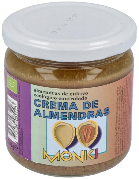 Crema De Almendras Tostadas 330Gr. Bio