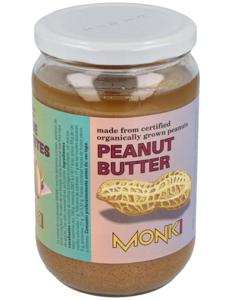Monki Crema Cacahuete  Bio 650G