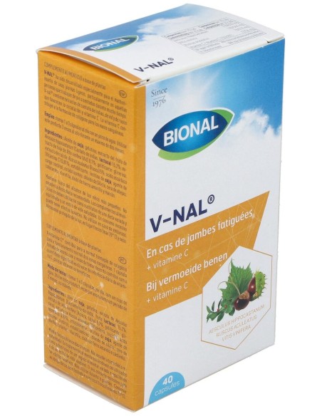Bional Venal Con Vid Roja Piernas Cansadas Y Pesadas 40Cáps.