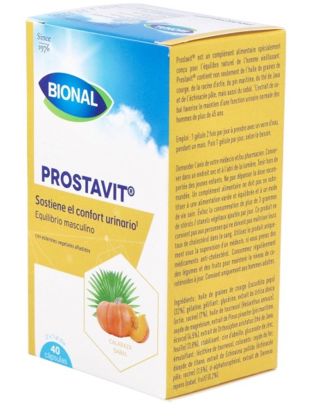 Bional Prostavit 40 Cápsulas