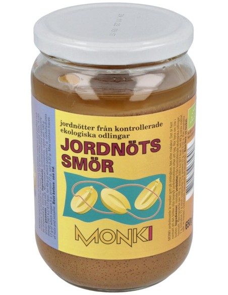 Monki Crema Cacahuete  Bio 650G