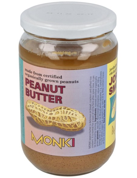 Monki Crema Cacahuete  Bio 650G