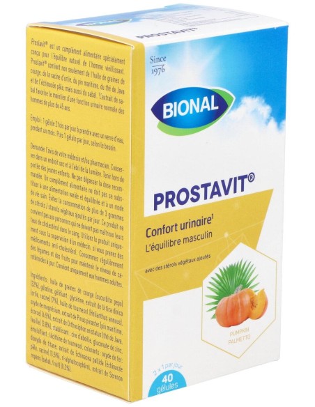 Bional Prostavit 40 Cápsulas