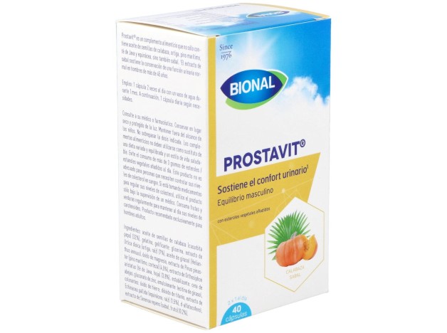 Bional Prostavit 40 Cápsulas