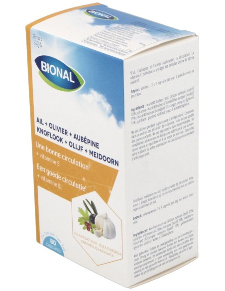 Tensifit Xtra (Ajo+Olivo+Espino Blanco) 80Cap.
