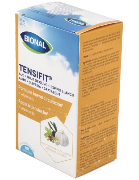 Tensifit Xtra (Ajo+Olivo+Espino Blanco) 80Cap.