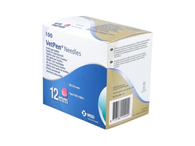 Vetpen Needles 12Mm 100/Box 449 (Ndr)