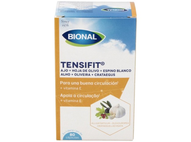 Tensifit Xtra (Ajo+Olivo+Espino Blanco) 80Cap.