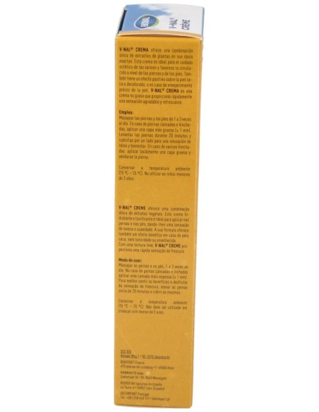 V-Nal Venal Circulacion Piernas Crema 75Ml