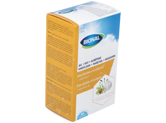 Bional Ajo+Muérdago+Espino Blanco+Vitamina E 80...