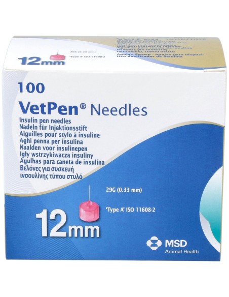 Vetpen Needles 12Mm 100/Box 449 (Ndr)