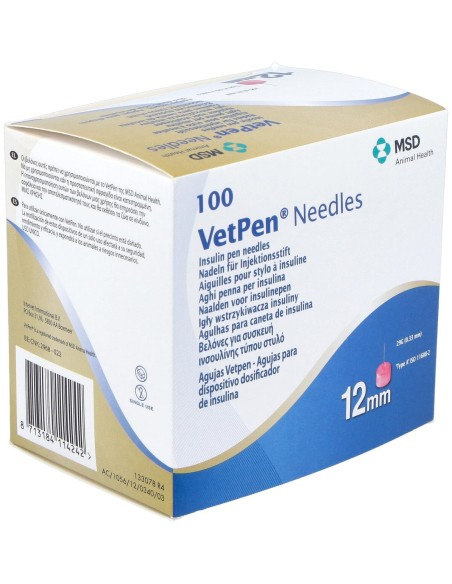 Vetpen Needles 12Mm 100/Box 449 (Ndr)