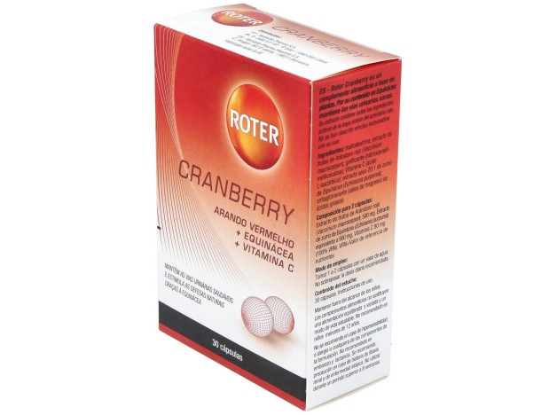 Roter Cranberry, 30 Cápsulas