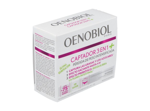 Oenobiol Captador 3 En 1 Plus, 60 Cápsulas