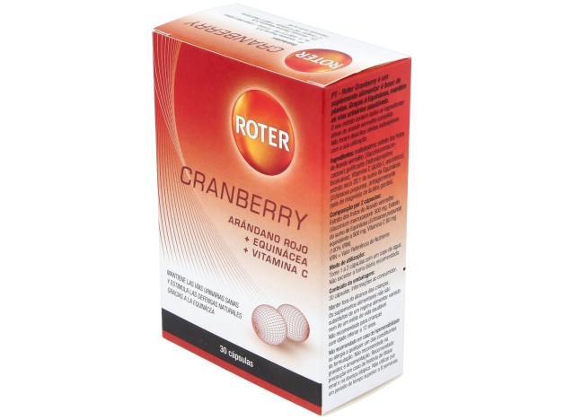 Roter Cranberry, 30 Cápsulas