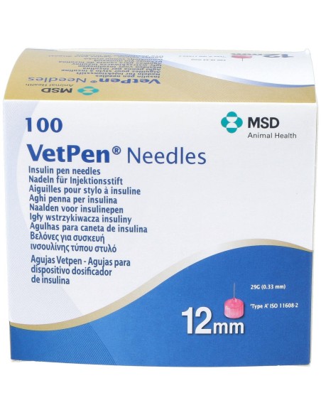 Vetpen Needles 12Mm 100/Box 449 (Ndr)