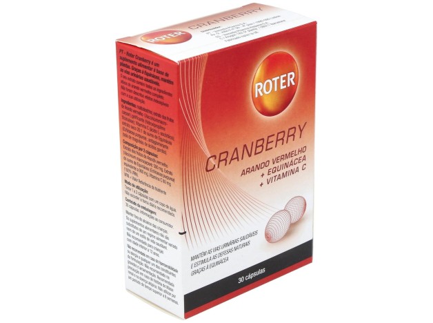 Roter Cranberry, 30 Cápsulas