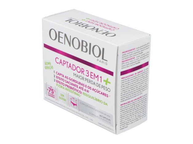 Oenobiol Captador 3 En 1 Plus, 60 Cápsulas