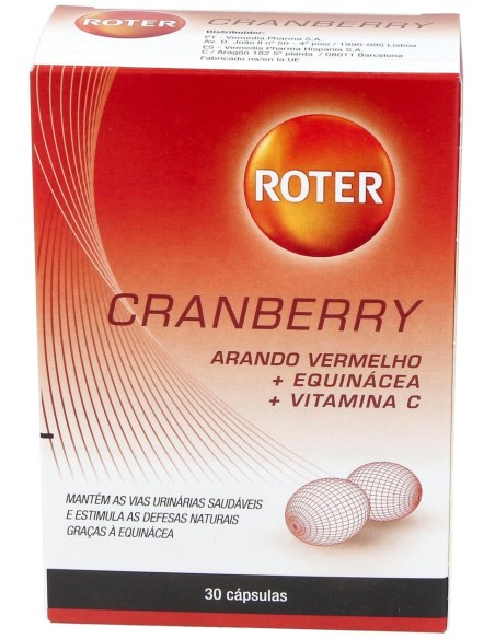 Roter Cranberry, 30 Cápsulas