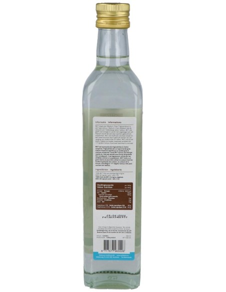 Bioener Mct Mezcla De Aceite C8 C10 500Ml