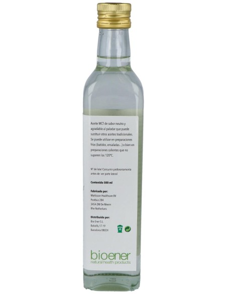 Bioener Mct Mezcla De Aceite C8 C10 500Ml