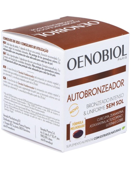 Oenobiol Autobronceador 30Cap.