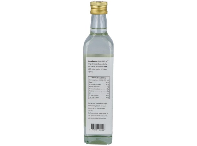 Bioener Mct Mezcla De Aceite C8 C10 500Ml