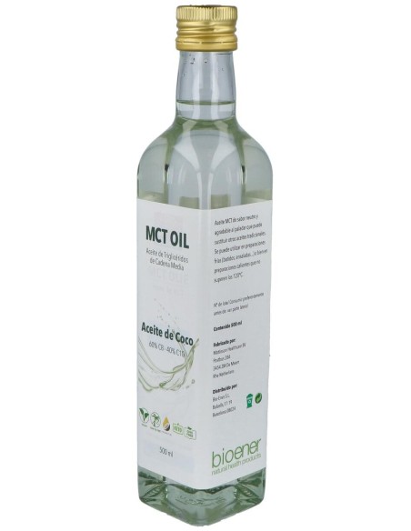 Bioener Mct Mezcla De Aceite C8 C10 500Ml