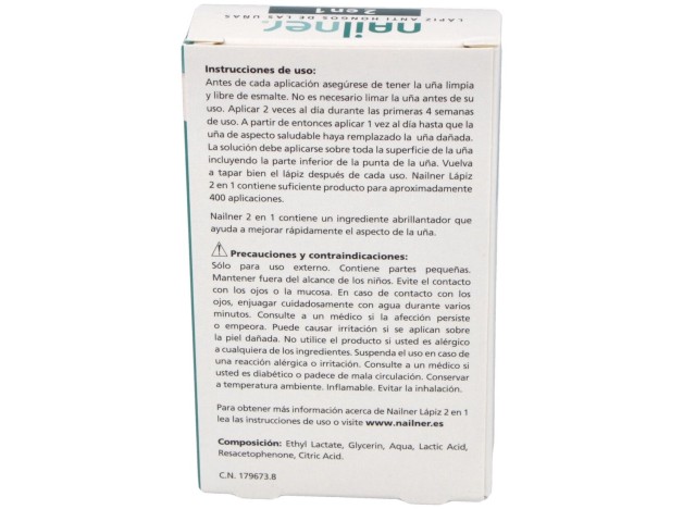 Nailner Lápiz 2 En 1 Lápiz Antihongos De Las...