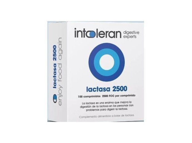 Intoleran Lactasa 2500 100Comp.