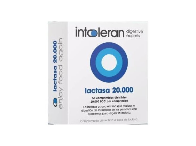 Intoleran Lactasa 20.000 50Comp.