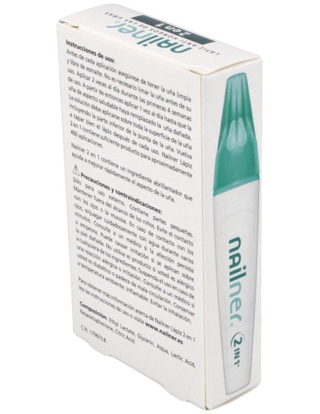 Nailner Lápiz 2 En 1 Lápiz Antihongos De Las Uñas 4 Ml
