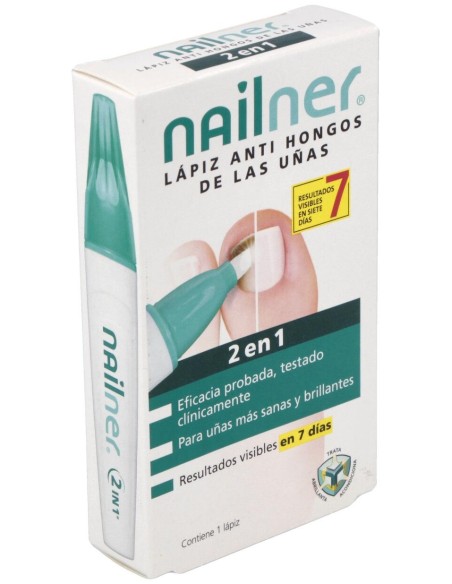 Nailner Lápiz 2 En 1 Lápiz Antihongos De Las Uñas 4 Ml