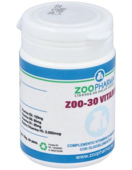 Zoo-30 Vitamins Perros Y...