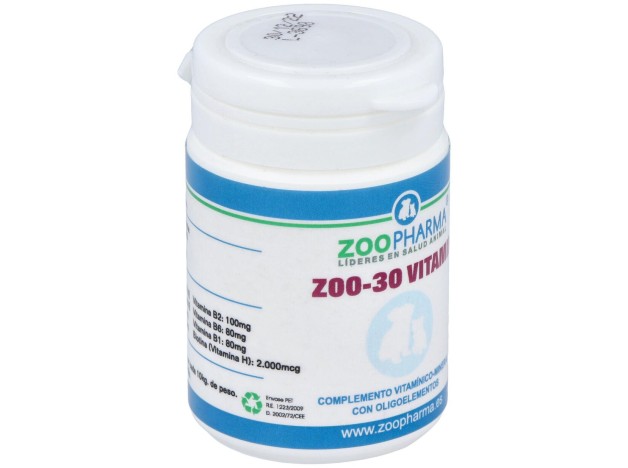 Zoo-30 Vitamins Perros Y Gatos 30Comp