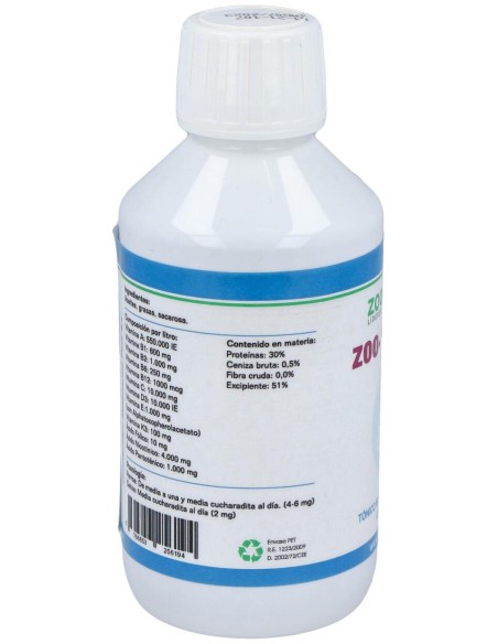 Zoo-12 Vital Perros Y Gatos 250Ml.