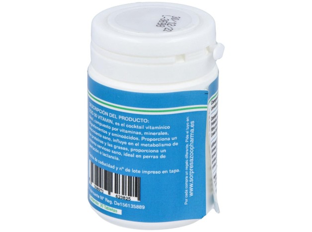 Zoo-30 Vitamins Perros Y Gatos 30Comp